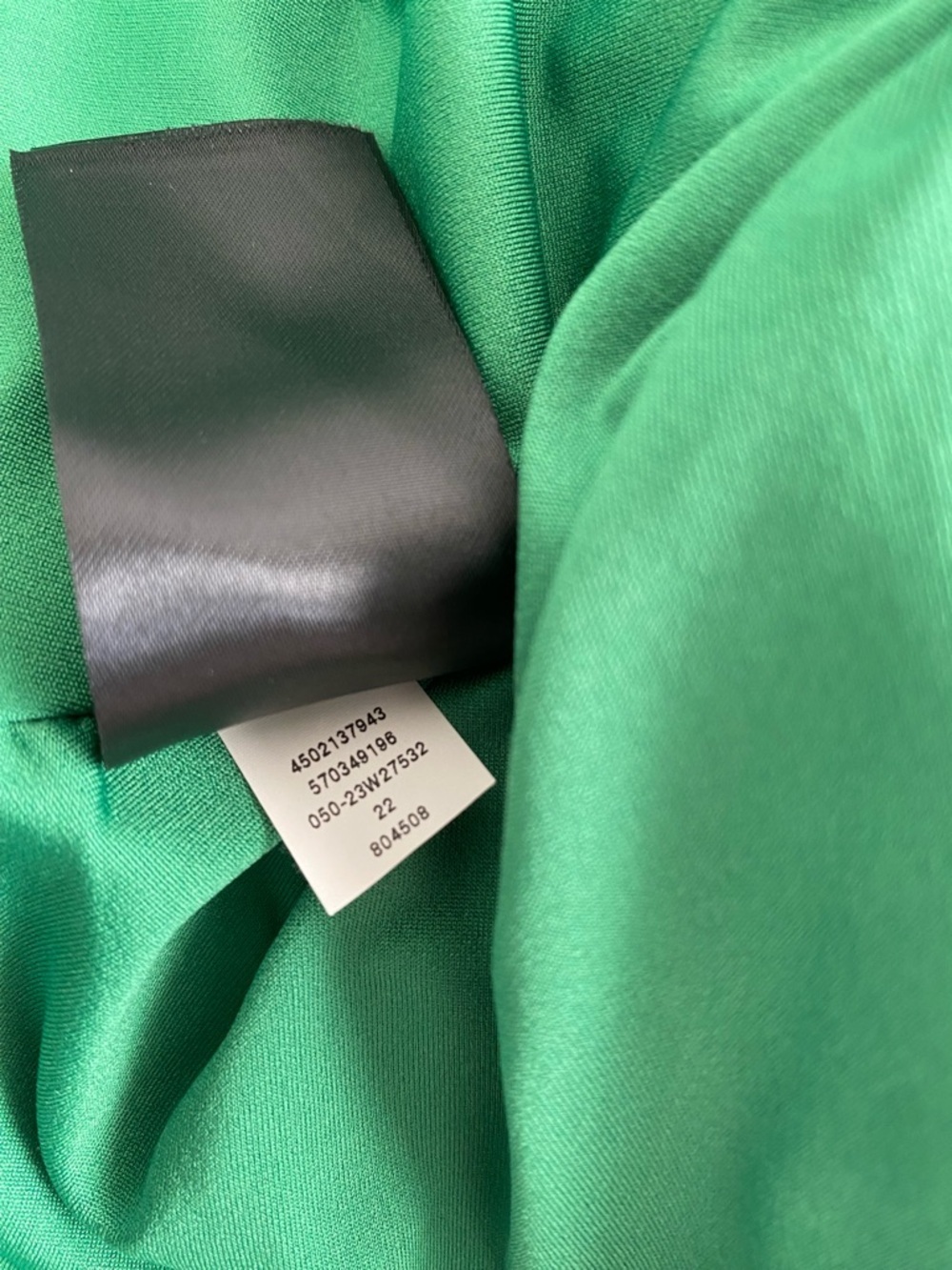 WHBM Green Embroidered Halter Midi Dress Size 8 - Picture 5 of 8